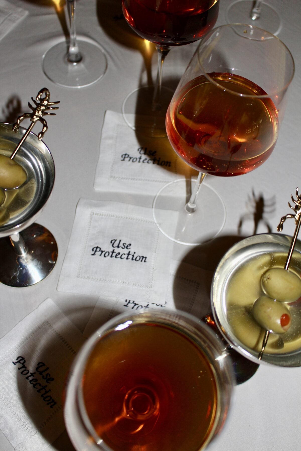 Martinis, Monogrammed
