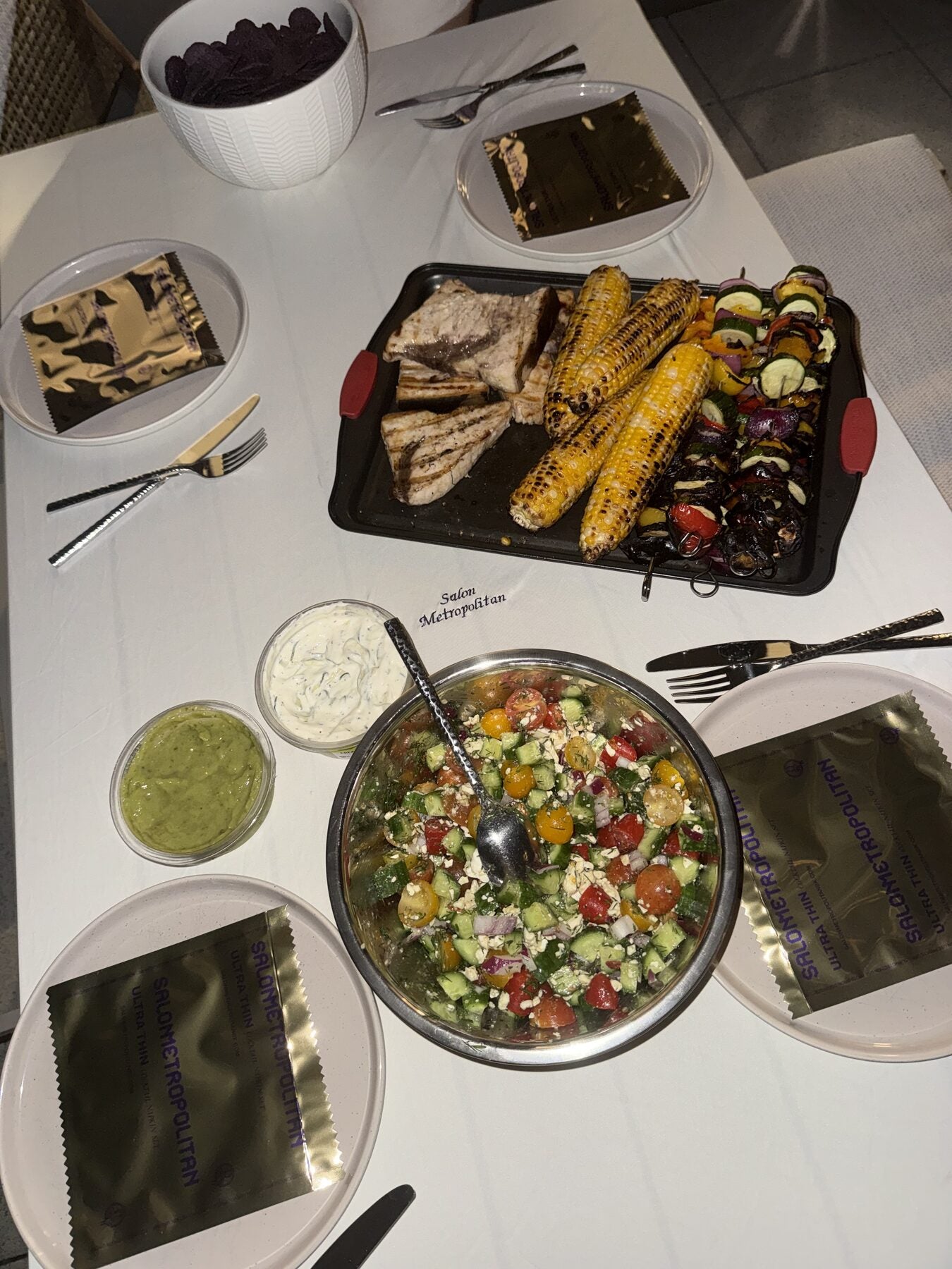 Grill Night, Foil Included